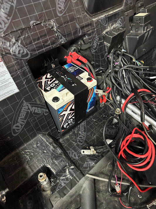 Can Am X3 Stock Location Battery Upgrade