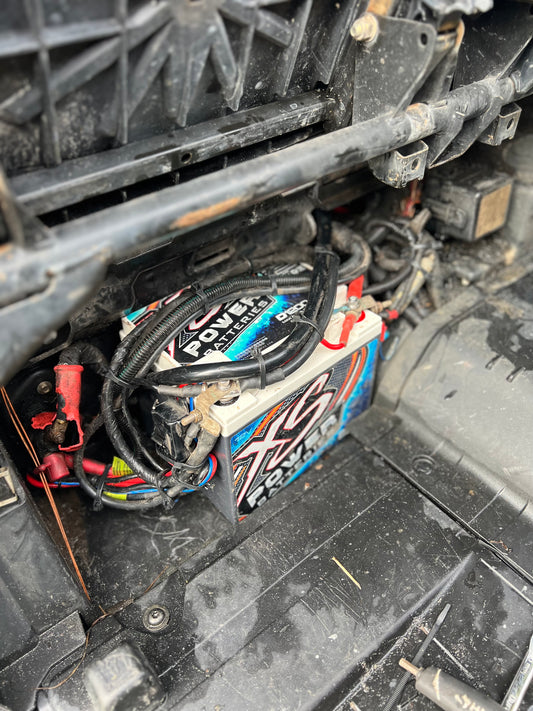 Can-Am Defender- Stock Location Battery Upgrade