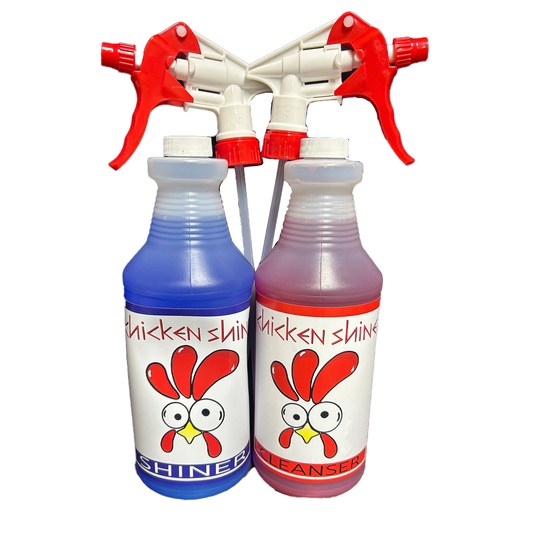 Quart Clean & Protect Kit | Cleanser (Mud Remover) & Buggy Shiner Combo